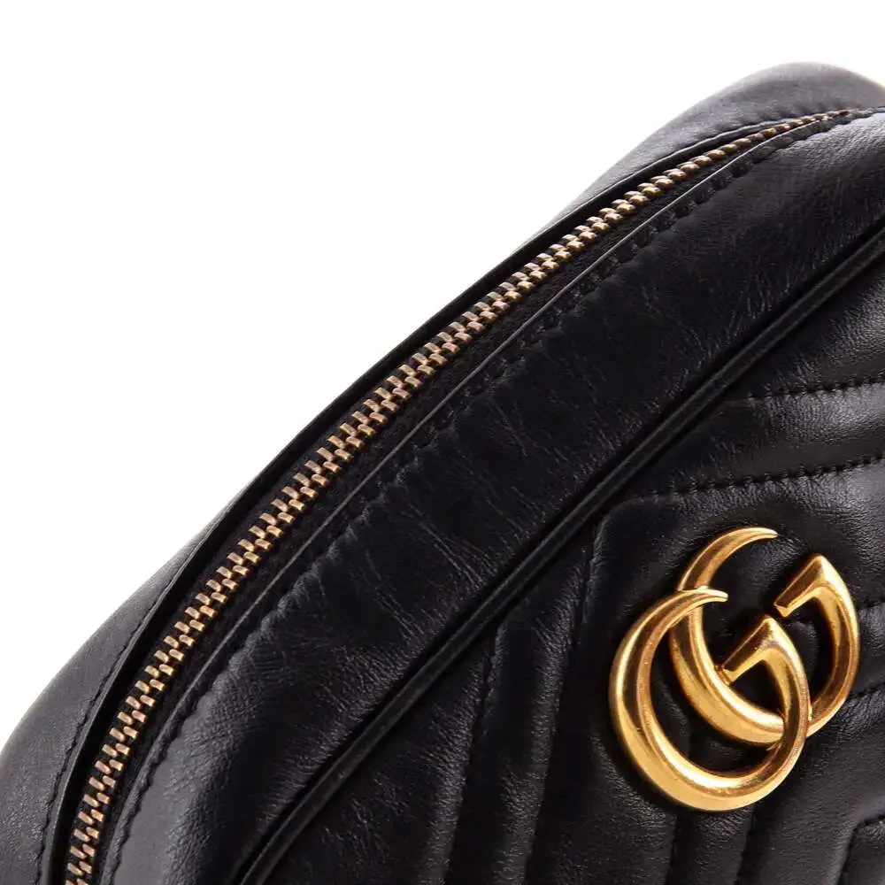 Gucci Gg Marmont Shoulder Bag Matelasse #233367G11B - Picture 7 of 8